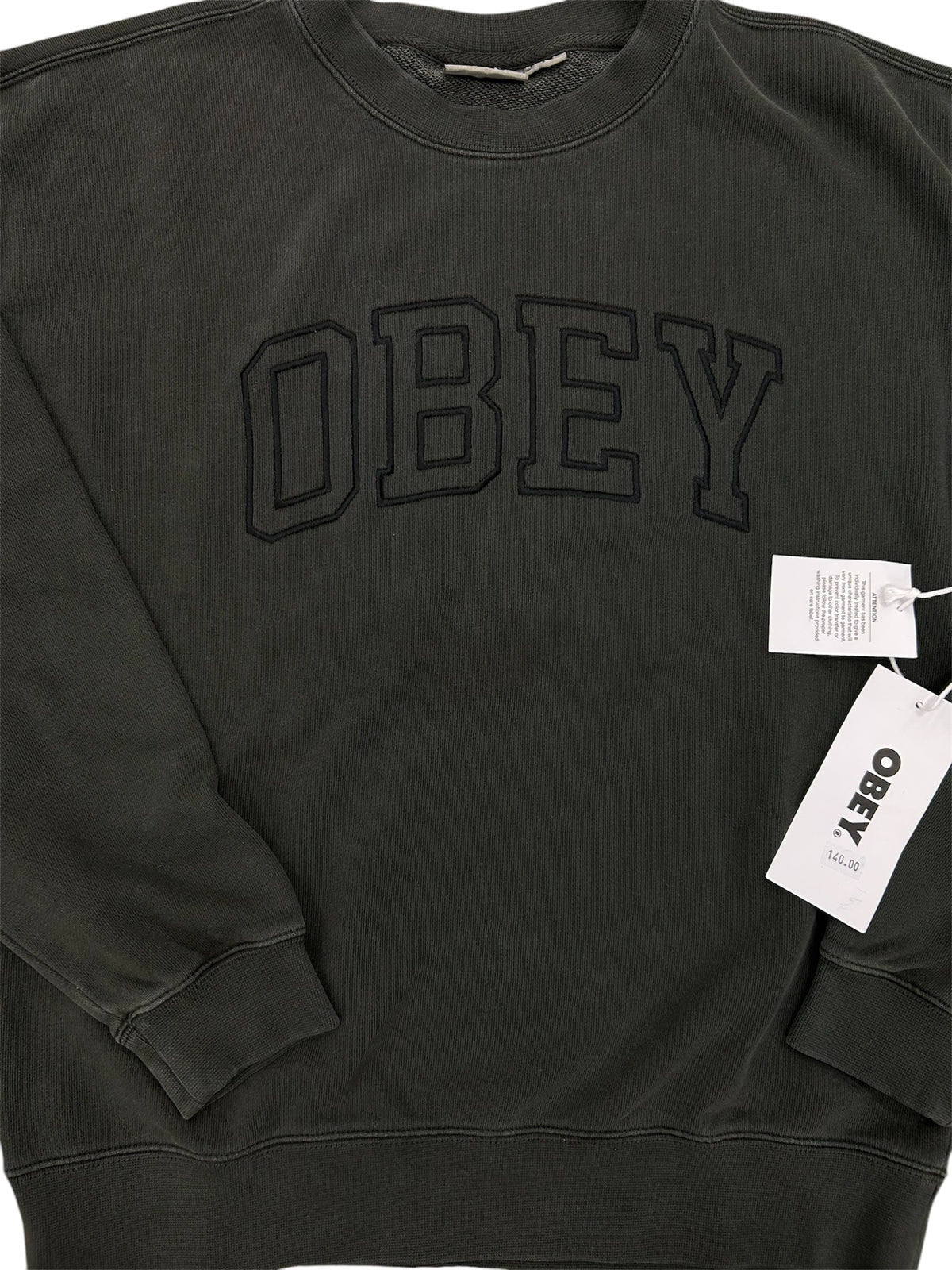 Felpa Obey paricollo